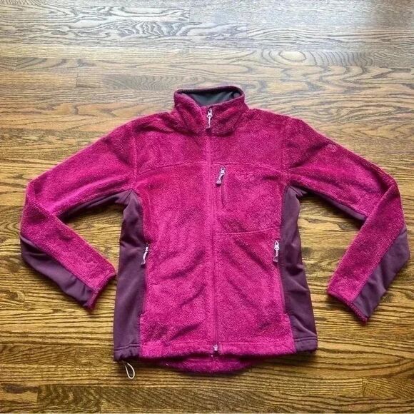 Mountain Hardwear fleece jacket womens xs magenta  pyxis tech plush - Picture 1 of 11